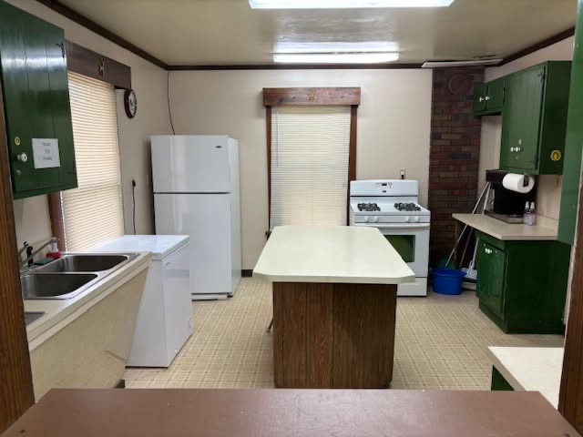 Full kitchen inside the Izaak Walton League clubhouse